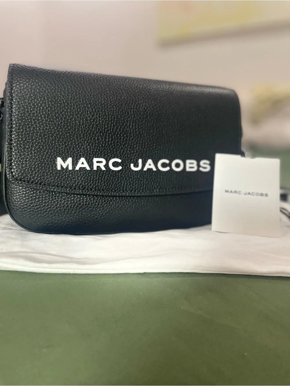 Marc Jacobs Bold Saddle Bag *BRAND NEW w/ TAGS* Leather Crossbody Shoulder